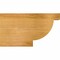 Ekena Millwork Alpine Rough Sawn Rafter Tail, Western Red Cedar, 4"W x 10"H x 18"L RFT04X10X18ALP00RWR - alternate 2